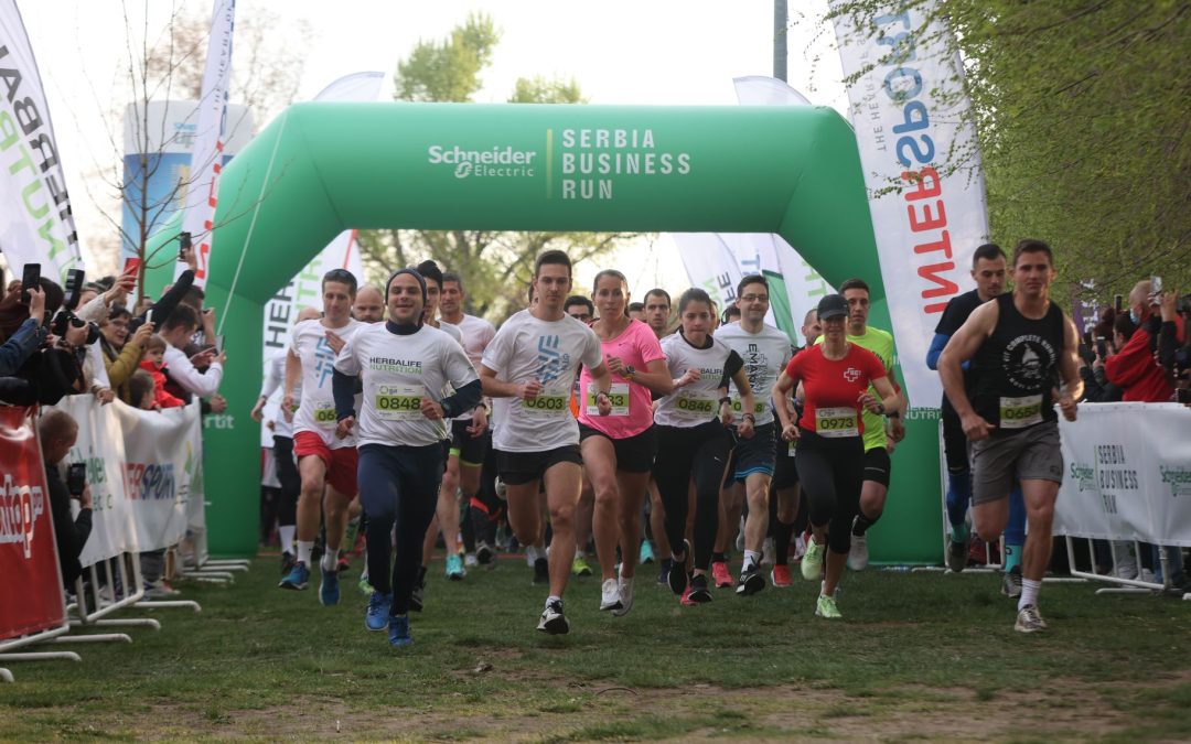 Održana prva Schneider Electric Serbia Business Run trka
