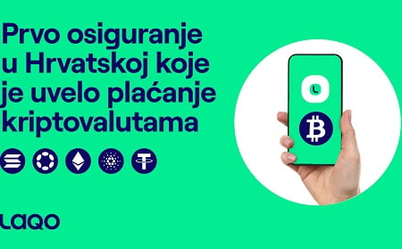 Croatia LAQO prima kriptovalute za kasko osiguranje
