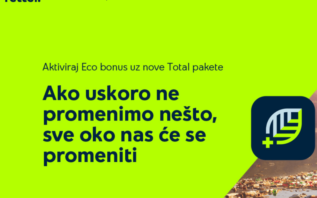 Eco bonus Yettel mreže za reciklažu papira i plastike