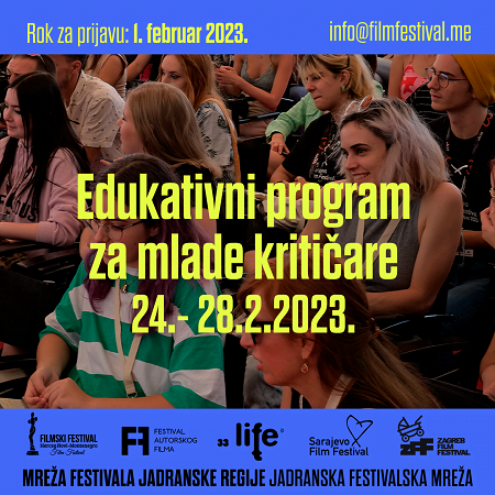 Poziv za mlade kritičare Mreže festivala Jadranske regije