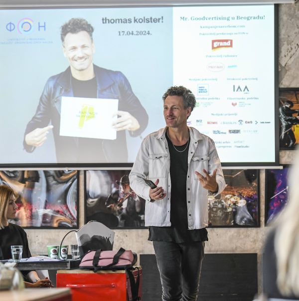 Šta je poručio Mr.Goodvertising u  Beogradu