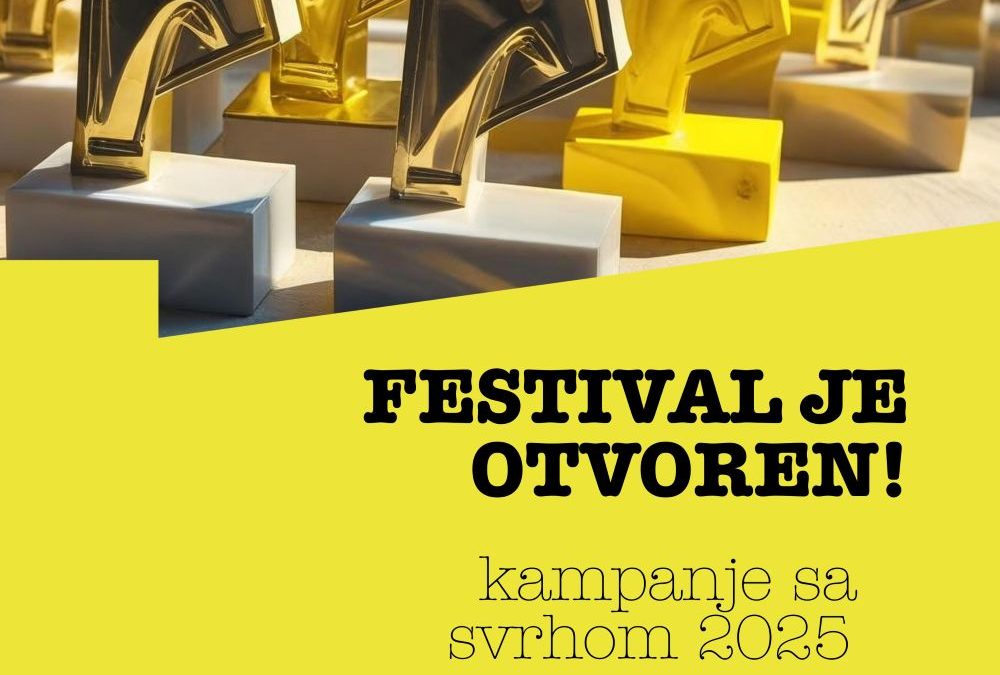 Počele prijave za Festival Kampanje sa svrhom