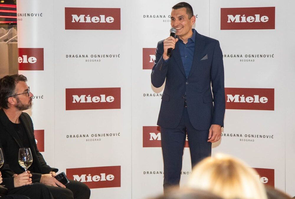 Modeli Dragane Ognjenović u salonu Miele