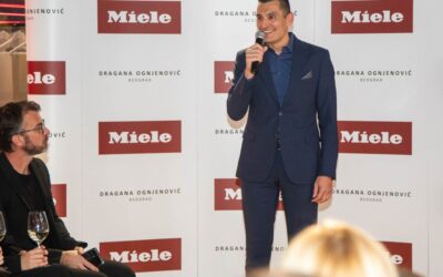 Modeli Dragane Ognjenović u salonu Miele