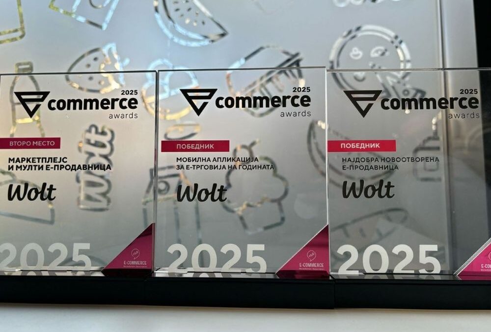 Wolt nagrađen u Severnoj Makedoniji