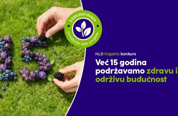 Otvoren jubilarni 15. NLB Organic konkurs