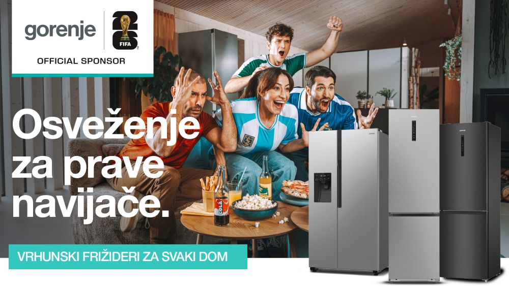 Gorenje donosi atmosferu FIFA Svetskog prvenstva 2026 pravo u vaš dom