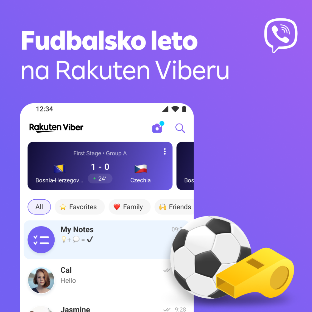 Fudbalsko leto na Rakuten Viberu 1200×1200