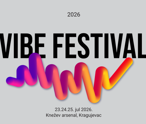 VIBE festival od 23. do 25.07. u Kragujevcu