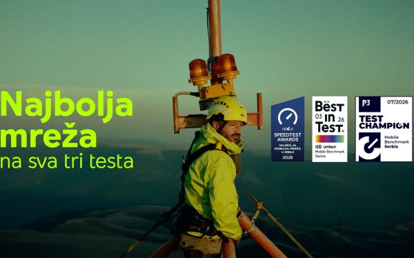 Tri priznanja za najbolju mobilnu mrežu u Srbiji