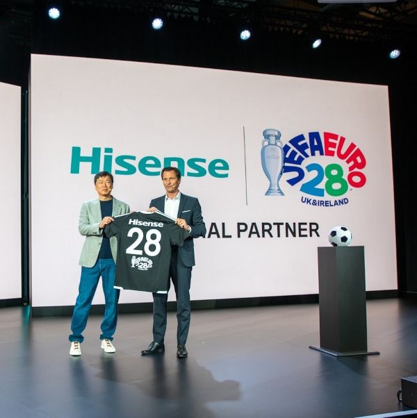 Hisense je zvanični partner EURO 2028 takmičenja