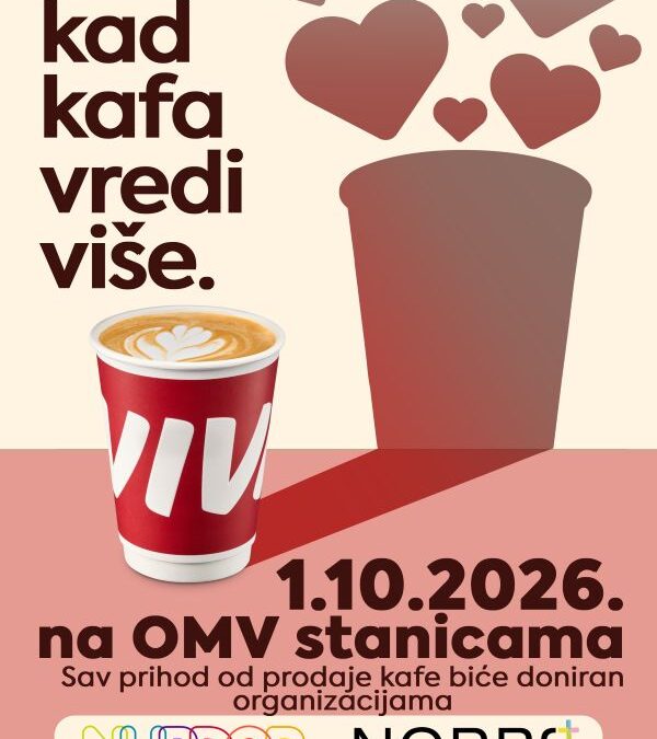 Jedna kafa na OMV-u, mnogo ljubavi za decu obolelu od raka i osobe sa retkim bolestima