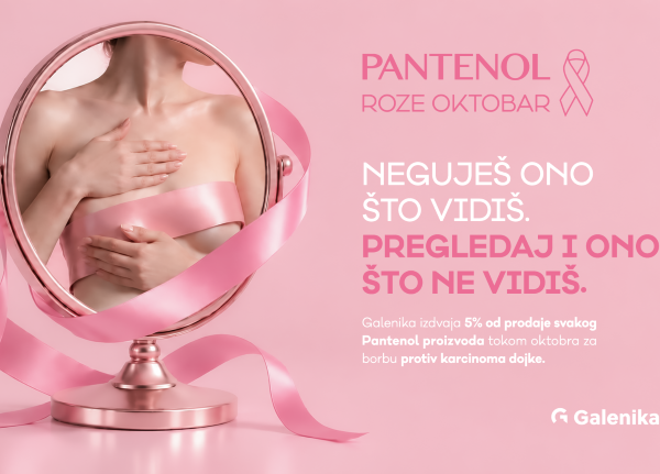 Galenika i Pantenol sedmi put podsećaju na prevenciju raka dojke